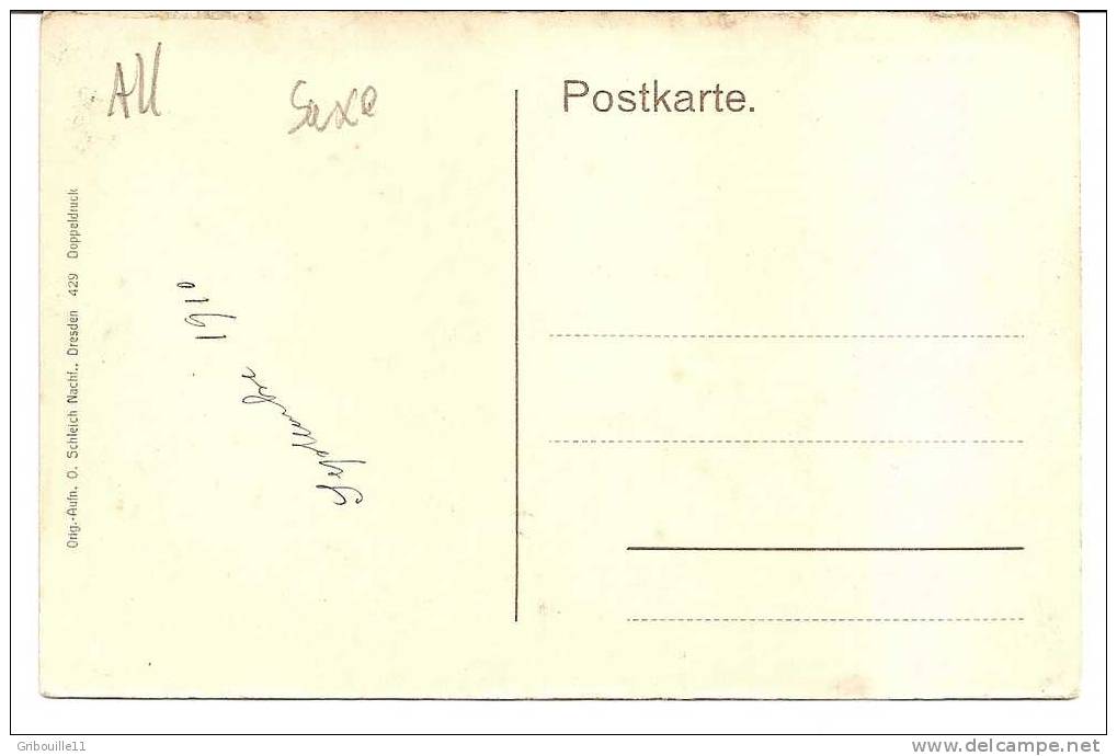 BASTEI  -  RATHEN   -   * AN DER ELBE *   -    Verlag :  : O. SCHLEICH Aus Dresden    Nr. 429 - Bastei (sächs. Schweiz)