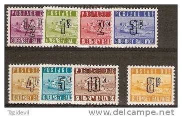 GUERNSEY - 1971 And 1975 Postage Dues. MNH ** - Guernesey