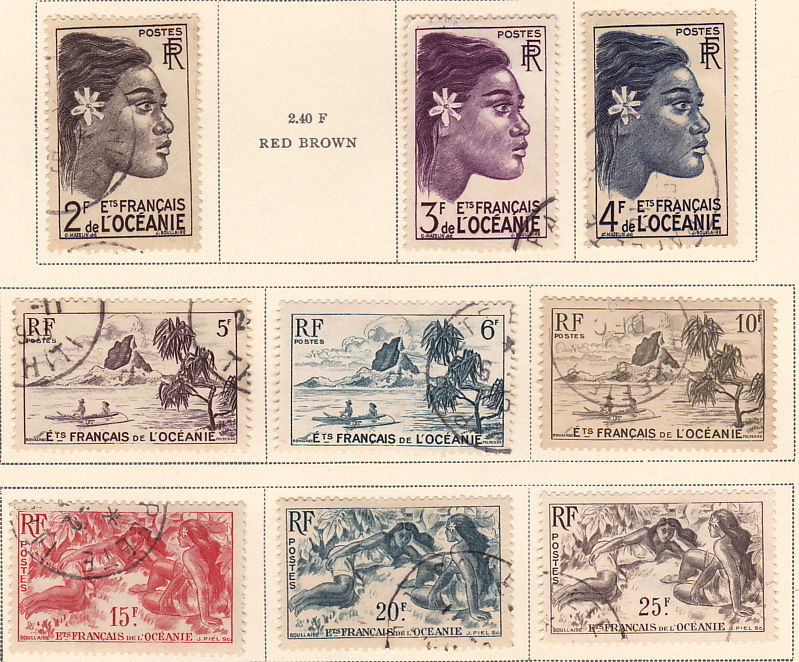 Série De 1948: Vie Locale  Maury 187-192 * Et 196, 198-205 Oblitérés - Neufs