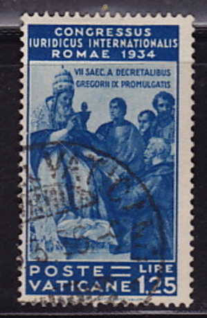 1935 Congresso Giudirico Internazionale  1,25 L  Sass 46 - Used Stamps