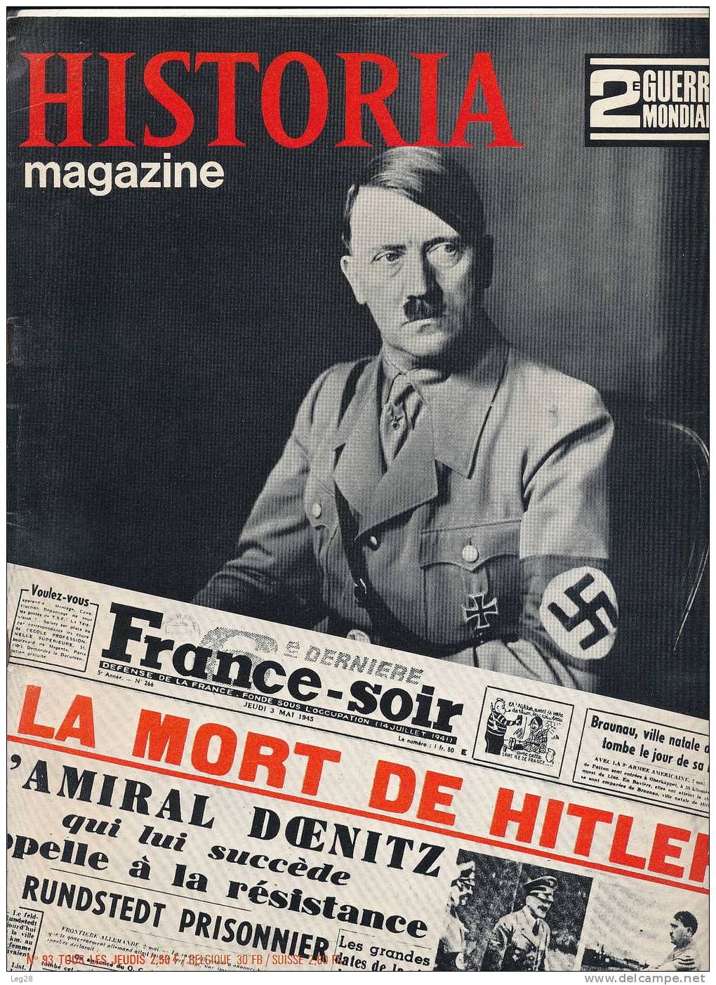 HISTORIA  MAGAZINE  N° 93 - French