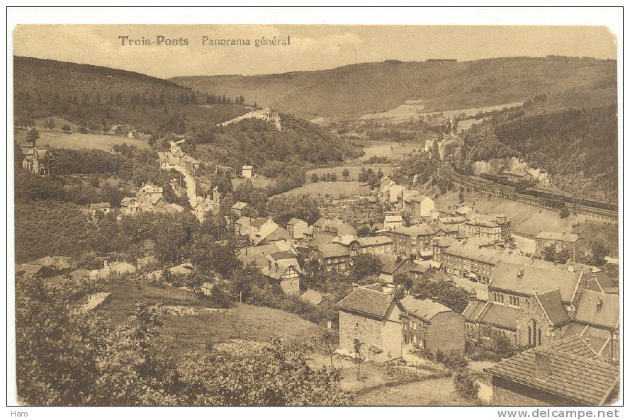 TROIS - PONTS - Panorama Général (Y62) - Trois-Ponts