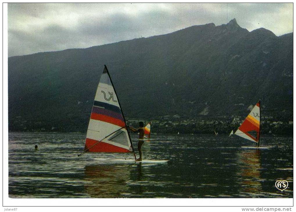 CPM   SPORT PLANCHE A VOILE   73            AIX LES BAINS       VELIPLANCHISTES - Autres & Non Classés