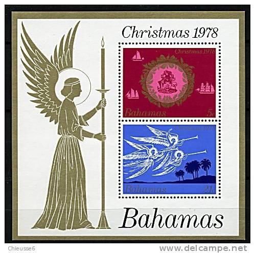 Bahamas ** Bloc N° 25 - Noël - Bahamas (1973-...)