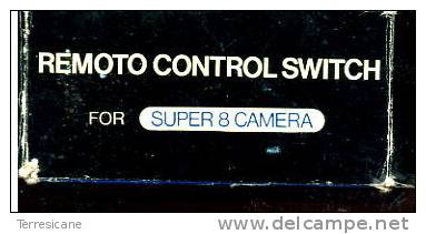 CHINON CINEPRESE REMOTO CONTROL SWITCH FOR SUPER 8 CAMERA - Supplies And Equipment