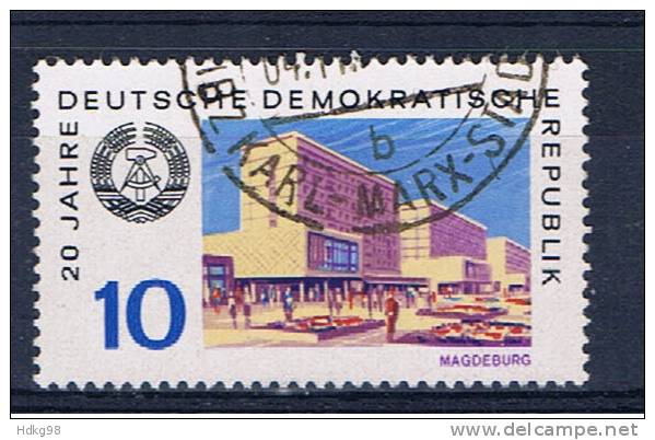 DDR+ 1969 Mi 1500 Magdeburg - Oblitérés