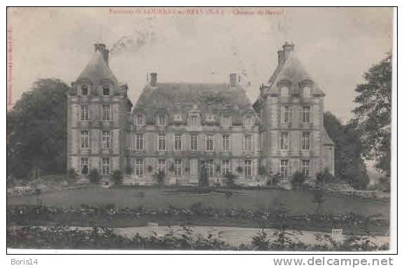 76-7132 -  GOURNAY En BRAY     BREMONTIER  -    LE  CHATEAU  De MERVAL - Gournay-en-Bray