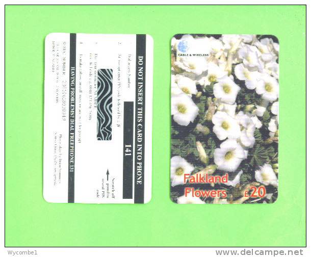 FALKLAND ISLANDS - Mint/Unused Remote Phonecard/Scurvy Grass - Falklandeilanden