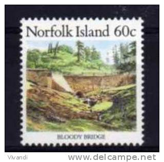 Norfolk Island - 1987 - 60 Cents Island Scenes/Bloody Bridge - MNH - Ile Norfolk