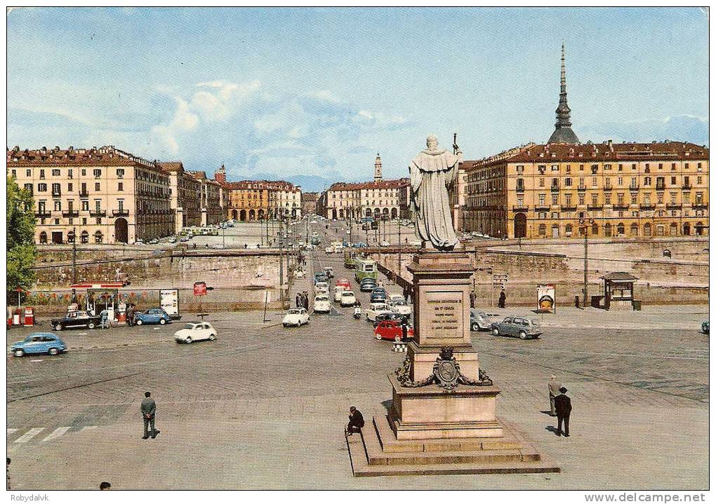 9940 - TORINO  - Cartolina Viaggiata - Piazze