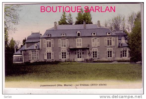 52 , Haute Marne , Ref 120 , JUZENNECOURT  , Le Chateau - Juzennecourt