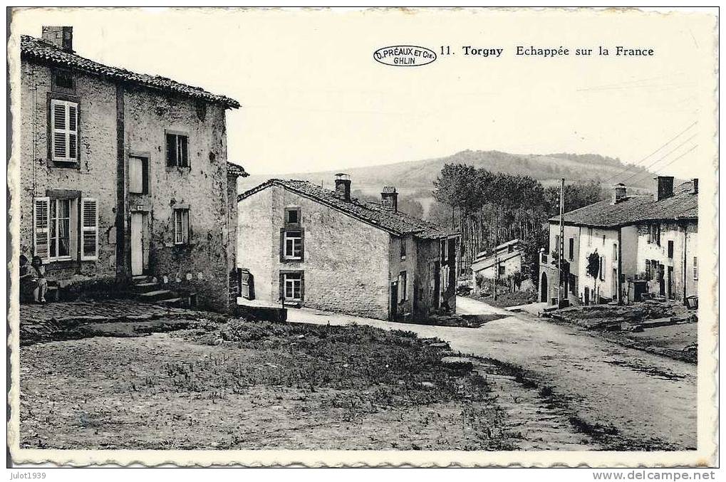 TORGNY ..-- ROUVROY ..-- Echappée Sur La France . 1958 Bers BRUXELLES .   Voir Verso . - Rouvroy