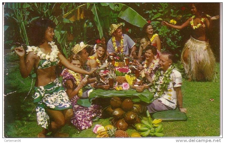Etats-Unis - "Feast Of The Islands" Exotic South Sea Island Foods Served In The Ancient Hawaiian Fashion. - Autres & Non Classés