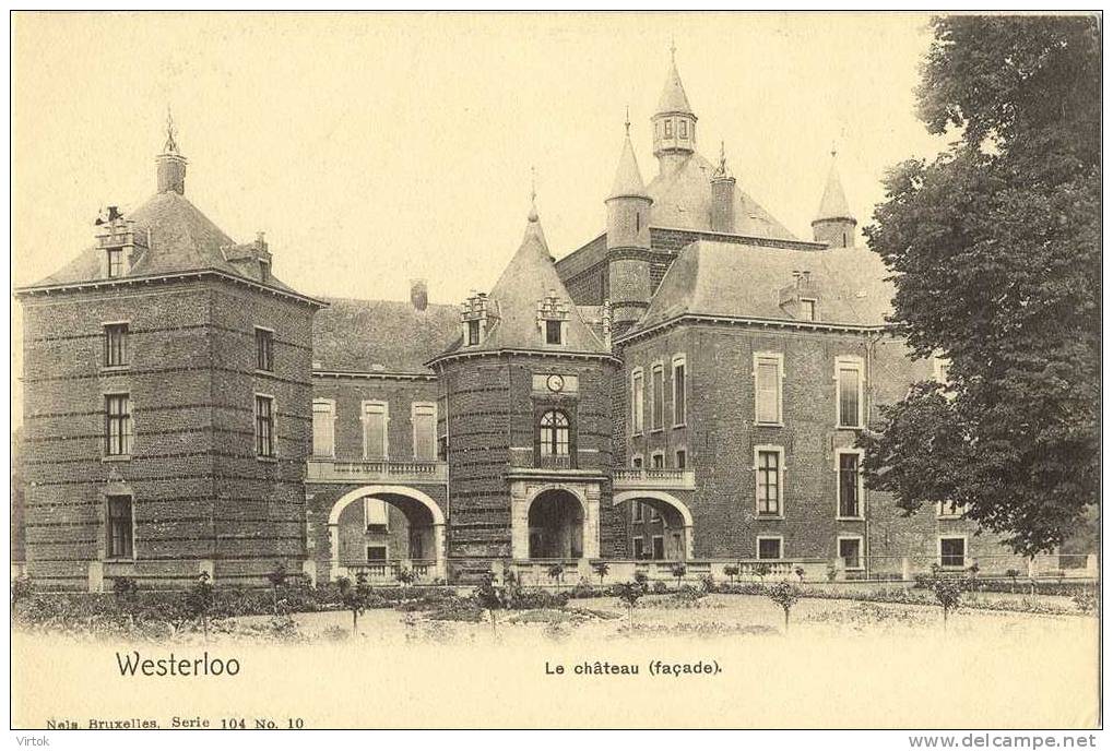 Westerloo :  Le Chateau ( Facade )  NELS 104  Nr 10 - Westerlo