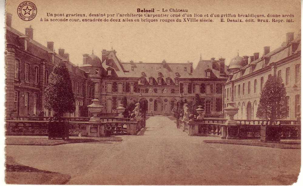 BELOEIL LE CHATEAU - Beloeil