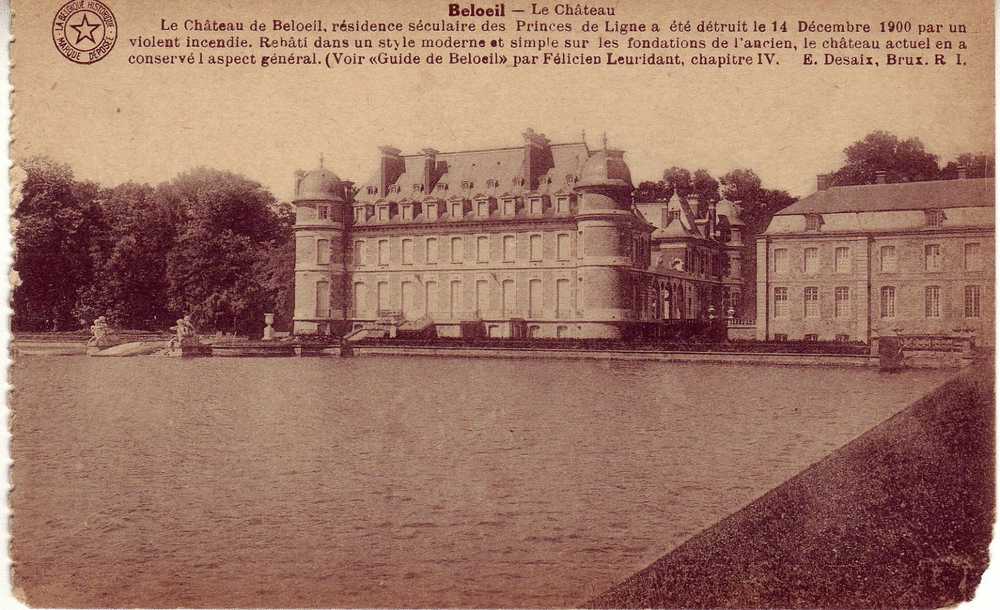 BELOEIL LE CHATEAU - Beloeil