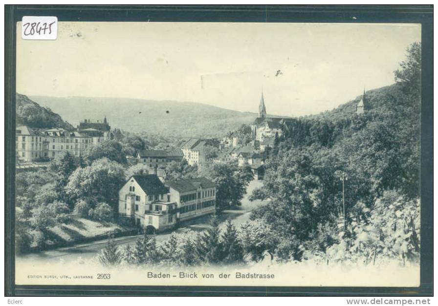 BADEN - TB - Baden