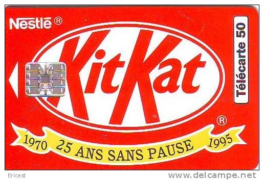 KIT KAT 50U SC7 01.95 BON ETAT - 1995