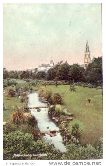 UPPER GARDENS 1907 (by Welch's) - Bournemouth  DORSET (was Hampshire) - Bournemouth (depuis 1972)