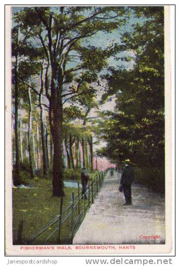 FISHERMAN'S WALK  -  Bournemouth  DORSET (was Hampshire) - Bournemouth (ab 1972)