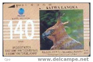 # INDONESIA S256 Elang Jawa 140 Tamura 10.94 -aigle,oiseaux,birds,hawk-  Tres Bon Etat - Indonesia