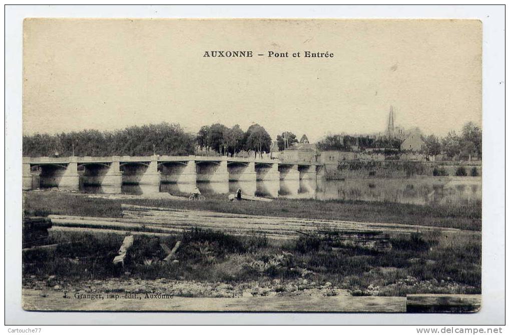 K14 - AUXONNE - Pont Et Entrée (1916) - Auxonne