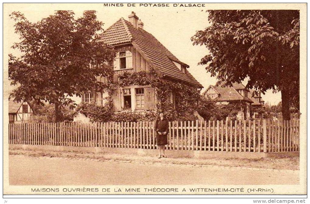 Wittenheim Maisons Ouvrières De La Mine Theodore - Wittenheim