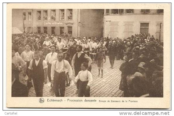 ECHTERNACH- PROCESSION DANSANTE-GROUPE DE DANSEURS DE LA PROVINCE - Echternach