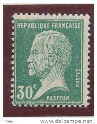 174  TYPE PASTEUR 30c VERT NEUF - 1922-26 Pasteur