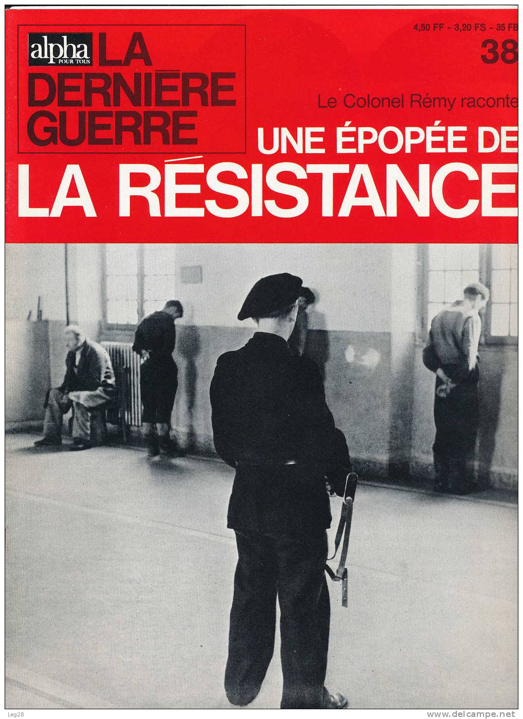 UNE  EPOPEE  DE  LA  RESISTANCE  N° 38 - Francese