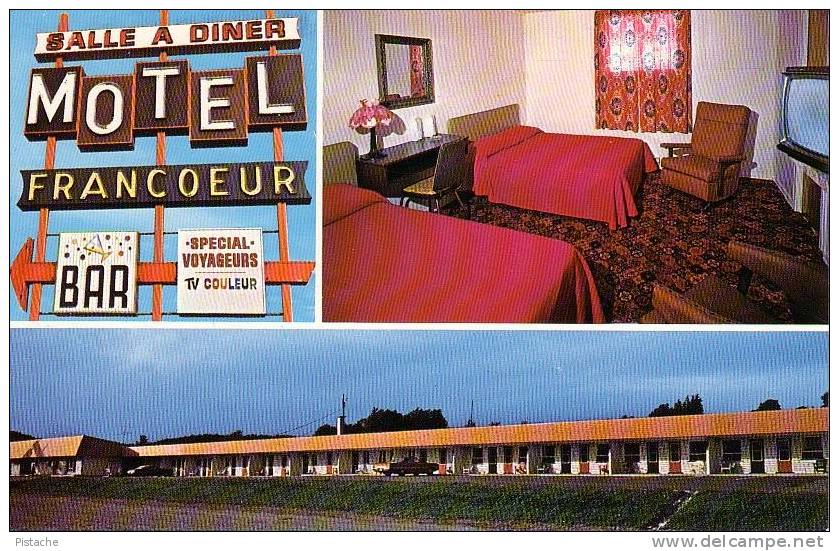 Témiscouata Québec - Saint-Louis Du HA HA - Motel Francoeur - Non Circulée - État : TB - Other & Unclassified