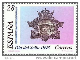 ESPAÑA 1993 - DIA DEL SELLO - Edifil Nº 3243 - Yvert Nº 2836 - Nuevos