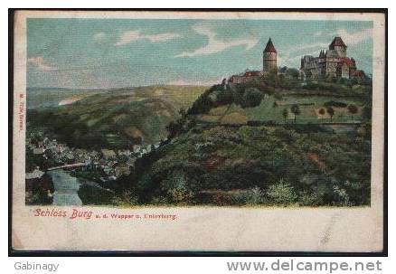 *GERMANY - S071 - SCHLOSS BURG A. D. WUPPER U. UNTERBURG - Solingen