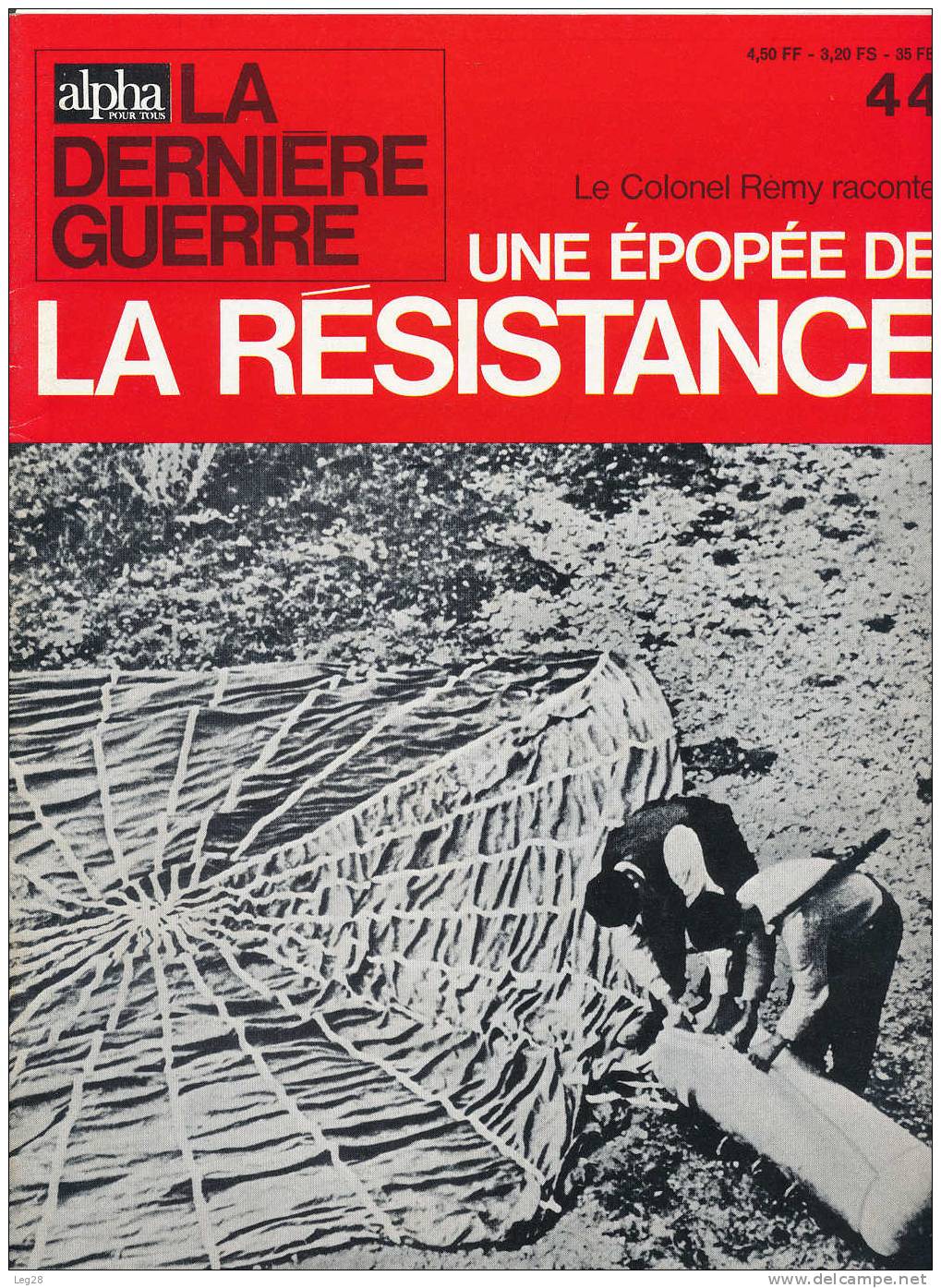 UNE  EPOPEE  DE  LA  RESISTANCE  N° 44 - French