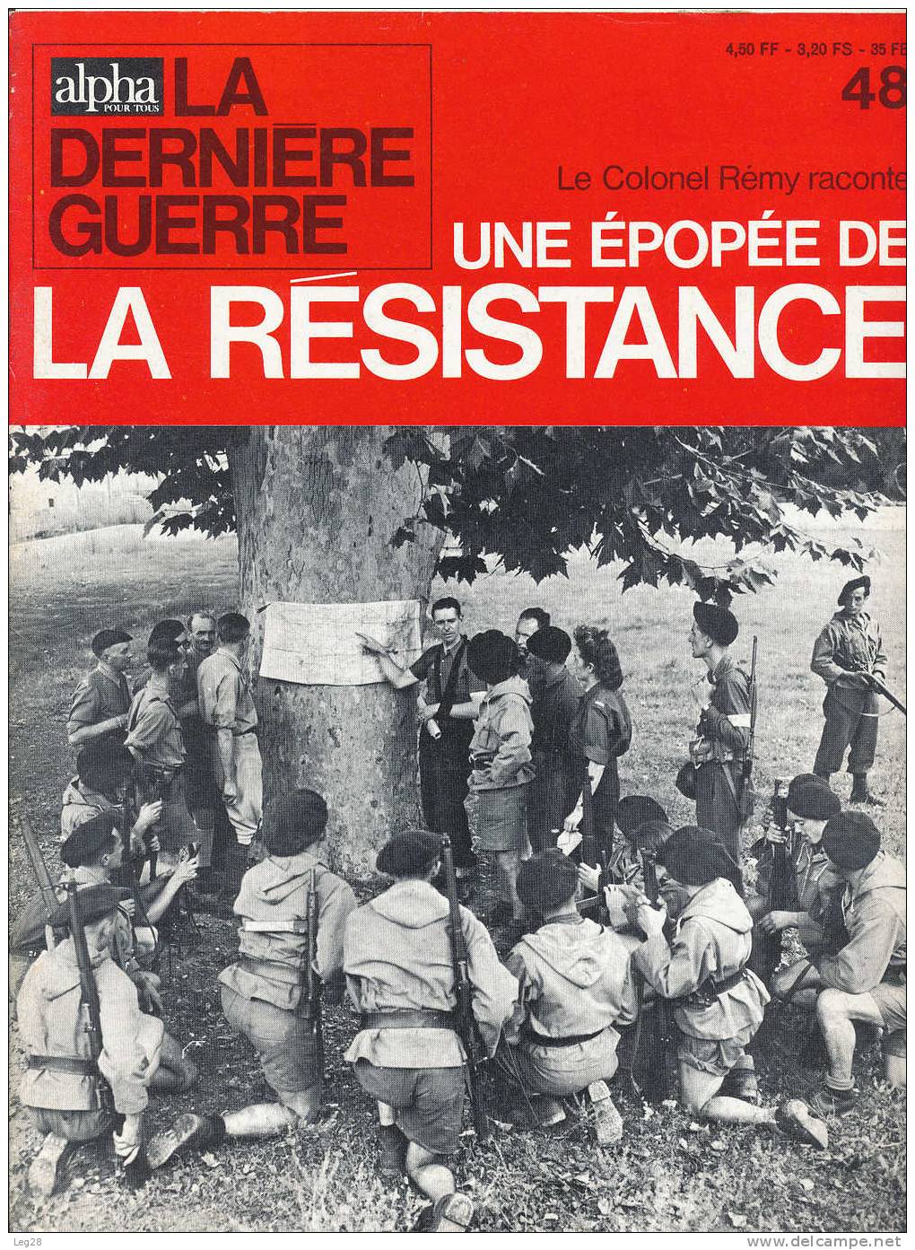 UNE  EPOPEE  DE  LA  RESISTANCE  N° 48 - Francese