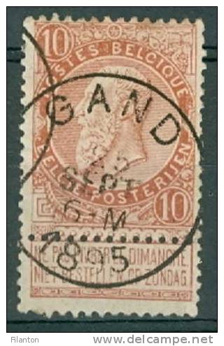 BELGIE - OBP Nr 57 - Cachet  GAND (ref. 92) - 1893-1900 Thin Beard