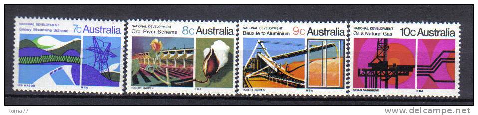 AUS416  - AUSTRALIA 1970, Serie N. 416/419  *** - Ungebraucht