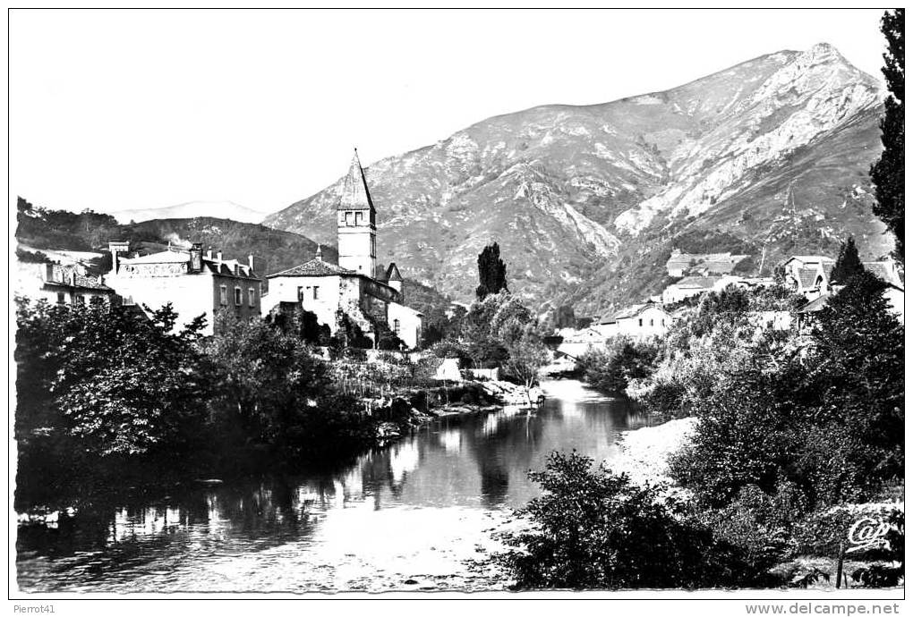 L'Eglise Et La Noureppe - Saint Etienne De Baigorry