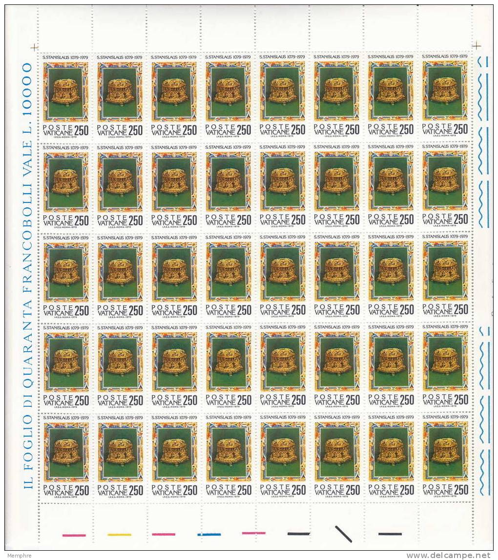 1979  S. Stanislao  Serie Complete In Foglii Interi Sass 651-4** - Unused Stamps