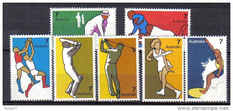 AUS535  - AUSTRALIA 1974, Serie N. 535/541  *** - Ungebraucht