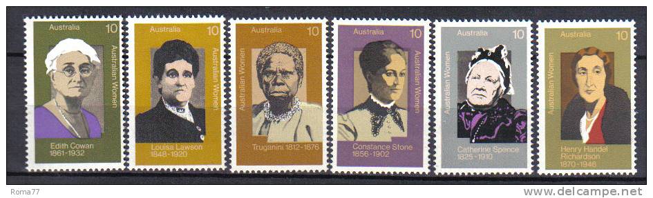 AUS575  - AUSTRALIA 1975 , Serie N. 570/575  *** - Mint Stamps