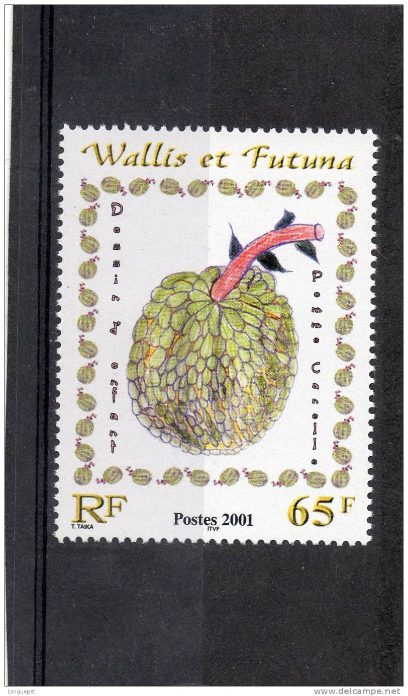 WALLIS Et FUTUNA :L´attier Ou Pommier Cannelle (Annona Squamosa) -Famille Des Annonacea- Fruit :atte Ou Pomme Cannelle - Neufs
