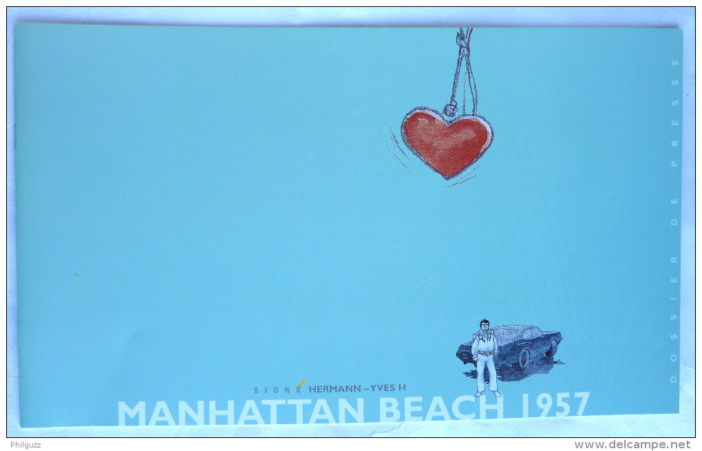 DOSSIER DE PRESSE MANHATTA BEACH 1957 HERMANN  YVES H - Press Books