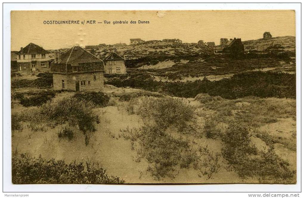 Oostduinkerke - Oostduinkerke Sur Mer - Vue Générale Des Dunes - Oostduinkerke