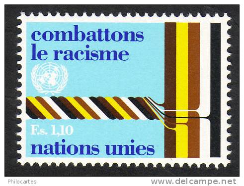 Nations Unies Genève   1977  -  YT  69  - NEUF **   -  Cote 2.30e - Neufs