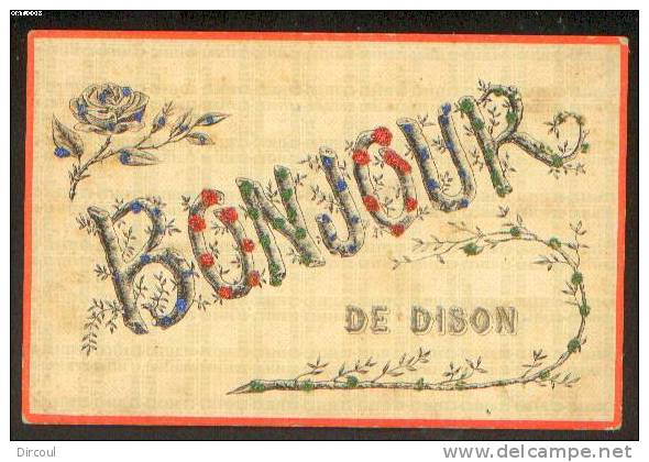 13864  -  Bonjour  De  Dison - Dison