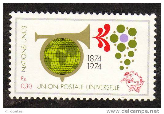 Nations Unies Genève   1974 -  YT  39  - NEUF ** - Unused Stamps