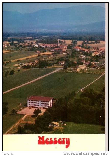 CARTE POSTALE DE MESSERY-DOUVAINE - COLONIE ALSTHOM - Messery