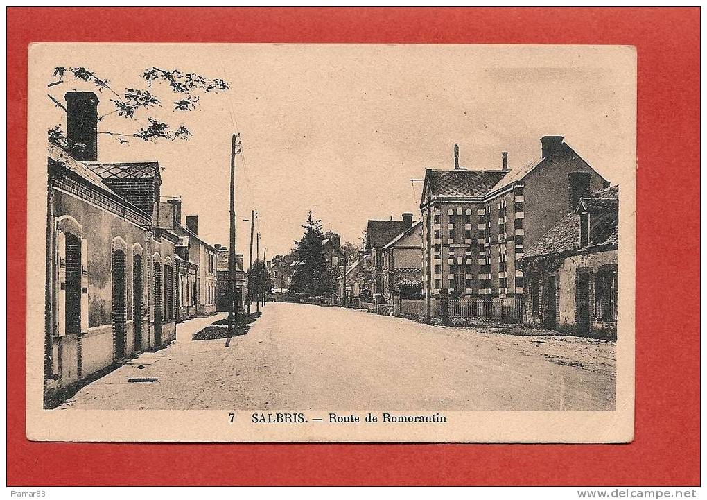 SALBRIS - Route De Romorantin - Salbris