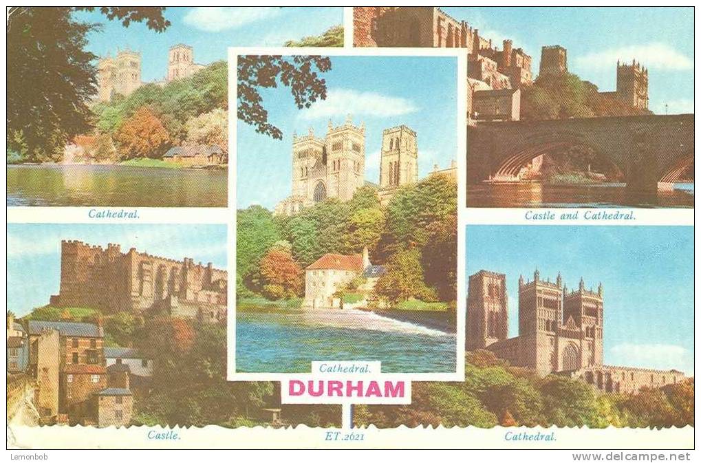 Britain United Kingdom - Durham 1970s Postcard [P708] - Sonstige & Ohne Zuordnung